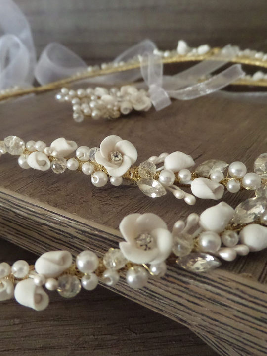 Handmade Porcelain Wedding Crowns