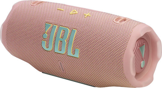 JBL Charge 6 Водоустойчиво Bluetooth високоговорител 45W с живот на батерията до 28 часа Розов