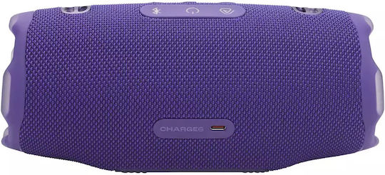JBL Charge 6 Водоустойчиво Bluetooth високоговорител 45W с живот на батерията до 28 часа Лилав