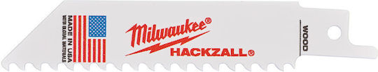 Milwaukee 49005460 Saw Blades Hackzall 100mmx6 5pcs Mw