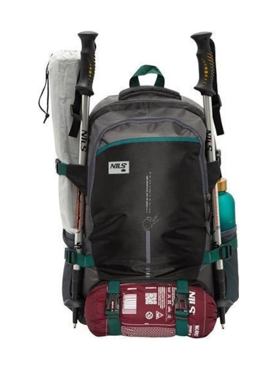 Nils Ορειβατικό Σακίδιο 45lt Μαύρο Hiking