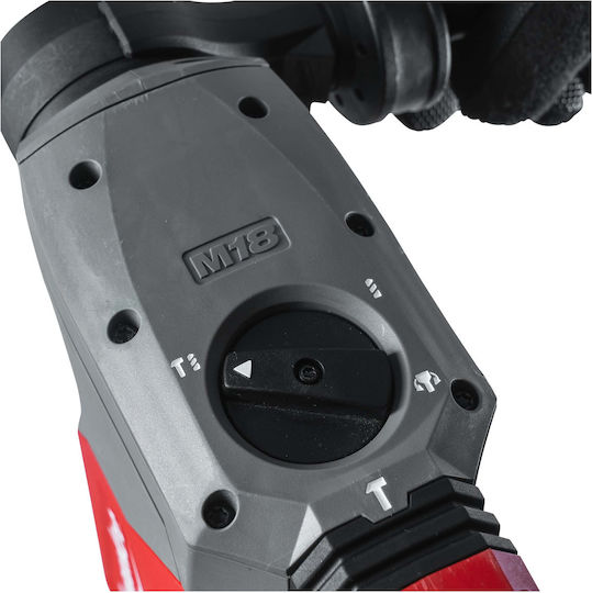 Milwaukee M18 FUEL ONEFHPX-552X Κρουστικό Σκαπτικό Πιστολέτο Μπαταρίας Brushless 18V 2x5.5Ah με Υποδοχή SDS Plus 4933478496