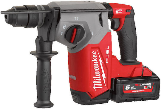 Milwaukee FHX-552X Ciocan Rotopercutor Excavatore Cu Baterie Fără Perii 18 Volți 2x5.5Ah Cu Priză SDS Plus