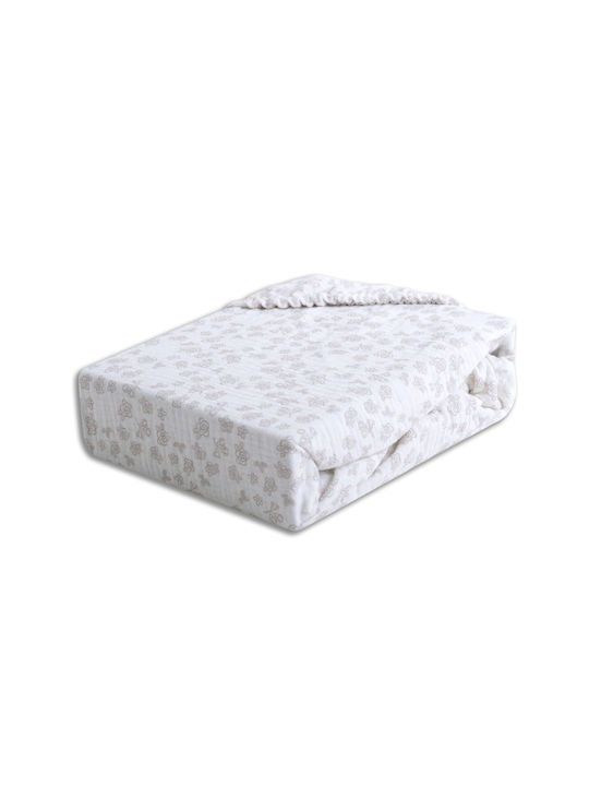 Matex Baby Bettlaken Für Krippe Baumwolle Angepasst Rosa 60x120cm