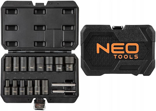 Neo Tools Σετ Εξωλκείς για Βίδες 16τμχ