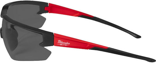 Milwaukee Safety Glasses for Protection with Black Lenses Tinted 1pcs