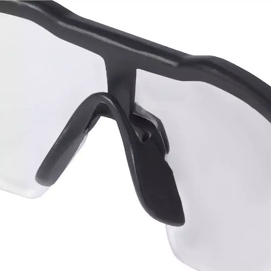 Milwaukee Safety Glasses for Protection with Transparent Lenses 1pcs