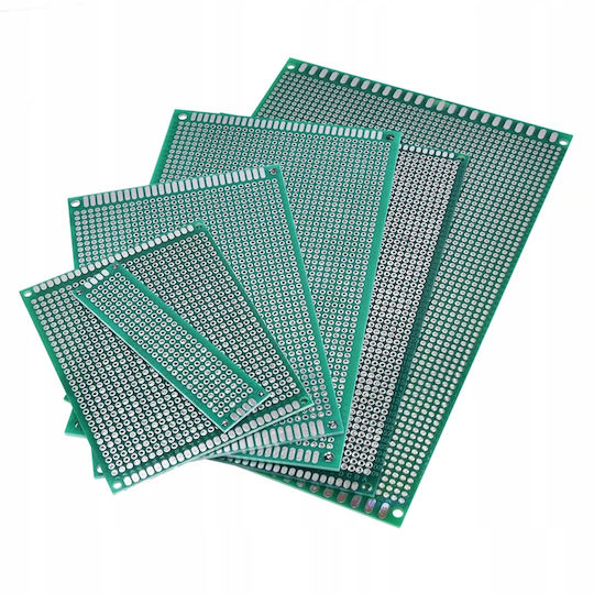 Rosfix Πλακέτα Πρωτοτύπου Διπλής Όψης 50 X 70 Mm Πράσινο