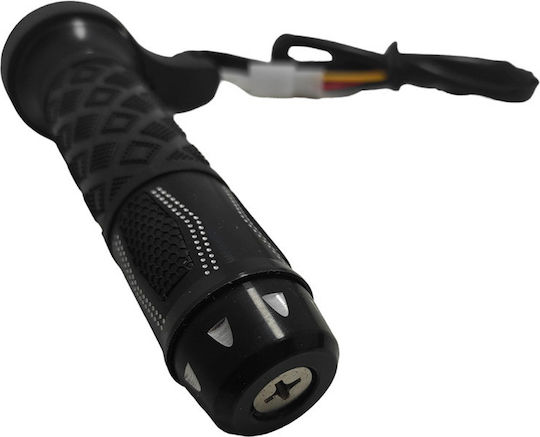 Heated Motorcycle Handlebars in Black color