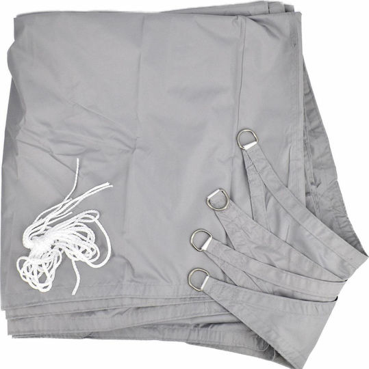 AWTools Sonnensegel Gray 3x4m AWTools Sonnensegel Gray 3x4m