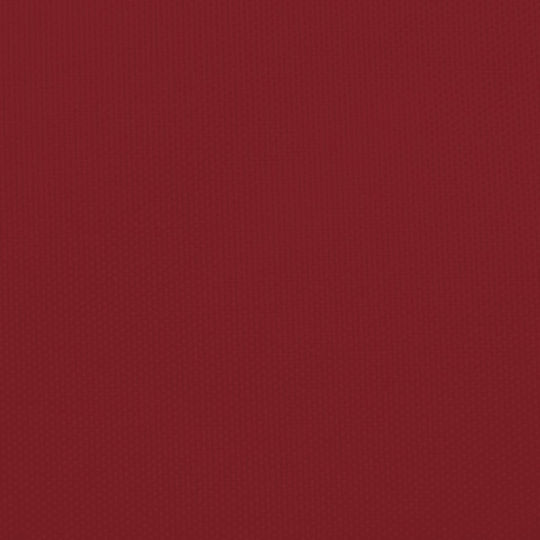 vidaXL Triangle Shade Sail Red with PU Coating 3x3x4.24m made of Oxford fabric