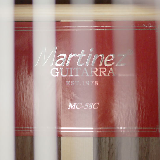 Martinez Klassisch Gitarre 4/4