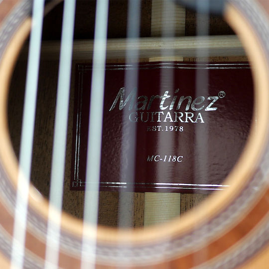 Martinez Klassisch Gitarre 4/4