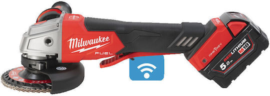 Milwaukee ONEFSAG125XPDB-502X Τροχός 125mm Μπαταρίας 2x5Ah