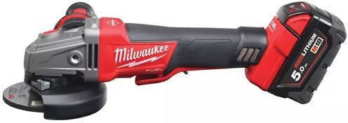 Milwaukee M18 CAG125XPDB-502X Grinder 125mm Battery Brushless 2x5Ah