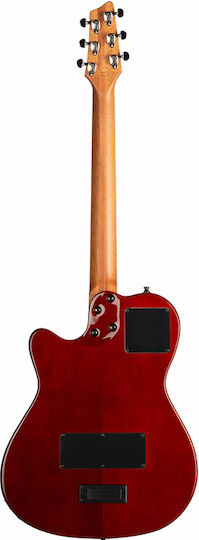 Godin Semi-acustic Chitară Ultra Extreme Koa Chitare acustice cu decupaj Natural