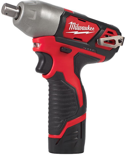 Milwaukee M12 BIW12-202C Безчетков Ударен гайковерт 2x2Ах с Приемник 1/2"