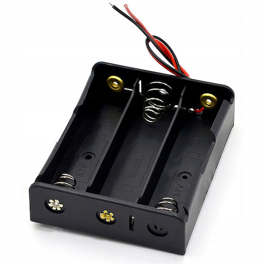 Batteriehalterung mit 3 Steckplätze 18650