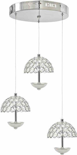 Eko Light Hängelampe Silber