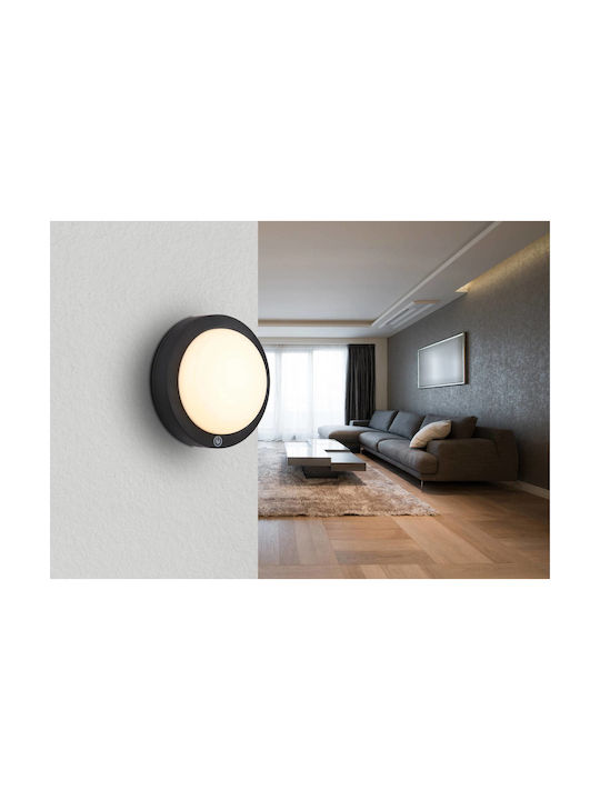 Globo Lighting Deckenleuchte Schwarz mit Integrierter LED