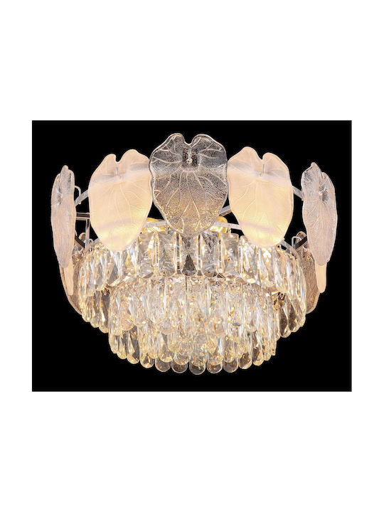 Globo Lighting Ceiling Mount Light Transparent with Socket E14