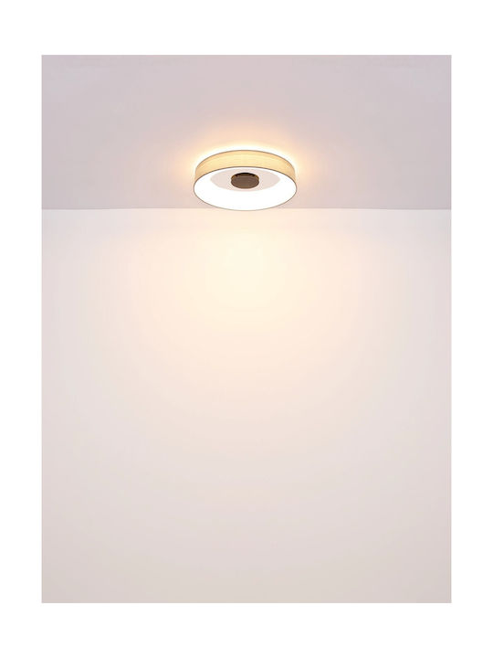 Globo Lighting Smart Ceiling Mount Light White with Integrated LED and Remote Control