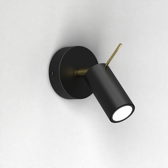 Eko Light Preston Einzel Spot mit Fassung GU10 in Schwarz Farbe