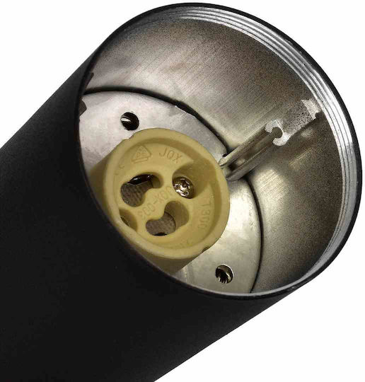 Eko Light Single Spot with Socket GU10 in Black Color