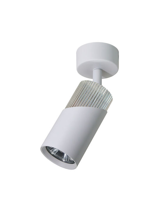 Eko Light Single Spot with Socket GU10 in White Color