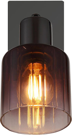 Globo Lighting Осветително тяло За стена с фасунга E14 и ключ Меден 8x16см.
