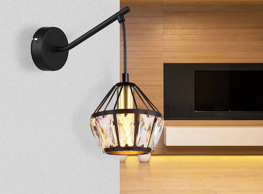 Globo Lighting Φωτιστικό Τοίχου Μαύρο 12.5x25εκ. Globo Lighting Φωτιστικό Τοίχου Μαύρο 12.5x25εκ.