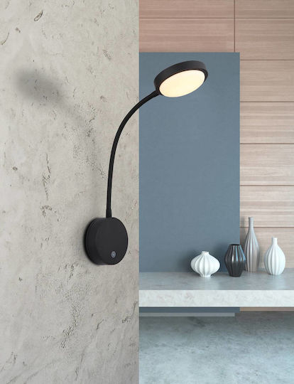 Globo Lighting Leuchte Wand Schwarz 10x45cm