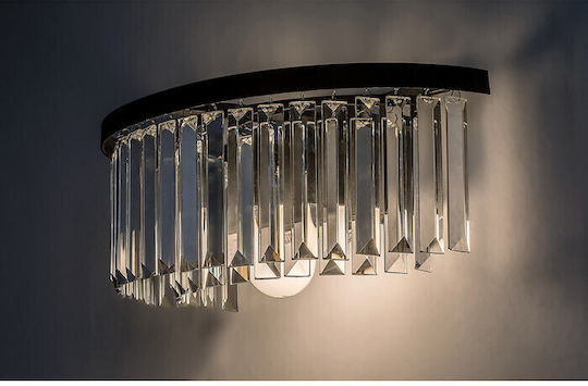 Rabalux Classic Lamp Wall with Socket E27 Black 18.5cm