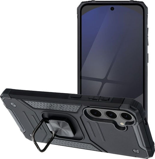 Nitro Back Cover Σιλικόνης / Πλαστικό Μαύρο (Galaxy S24 FE)