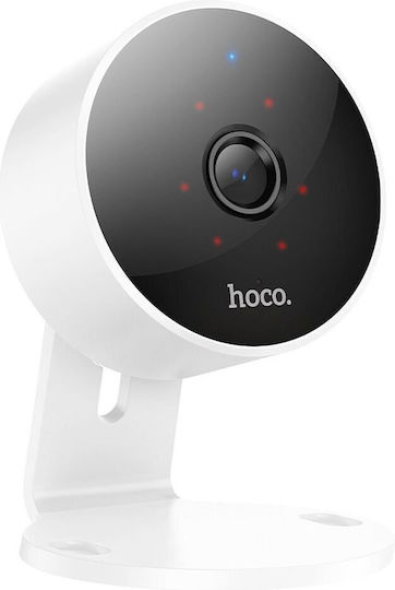 Hoco IP Камера за наблюдение Wi-Fi Full HD 1080p Водоустойчива с Двупосочна Комуникация