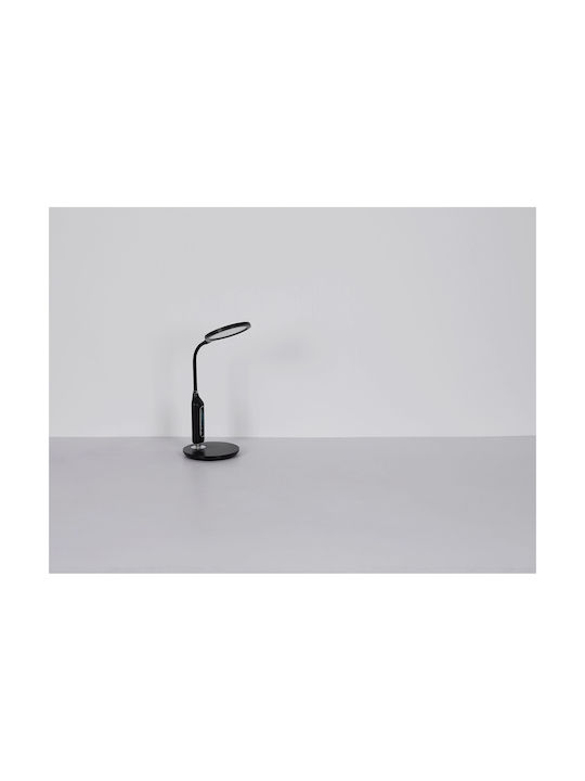 Globo Lighting LED Φωτιστικό Γραφείου με Εύκαμπτο Βραχίονα σε Μαύρο Χρώμα