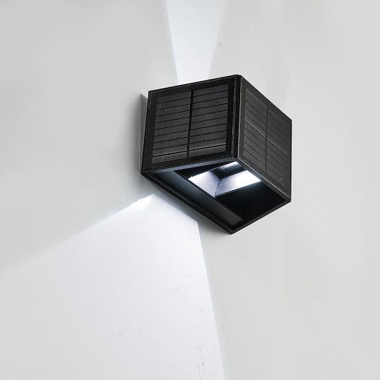 Eko Light Wall Mounted Solar Light 2W 50lm with Cold White Light 6000K IP54