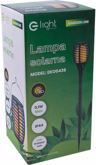 Led Spiked Solar Light Torch 1W 10cmx10cmx65cmcm
