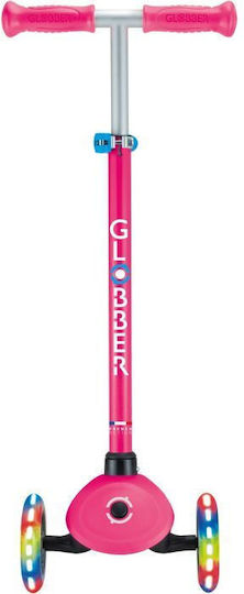 Globber Kids Scooter Primo V2 3-Wheel for 2+ Years Fuchsia