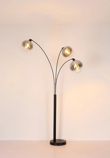 Globo Lighting Floor Lamp H200cm. Black