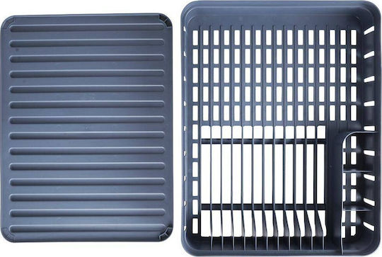 Vilde Scurgător De Chiuvetă Din Plastic Gri 39.8x31x12cm