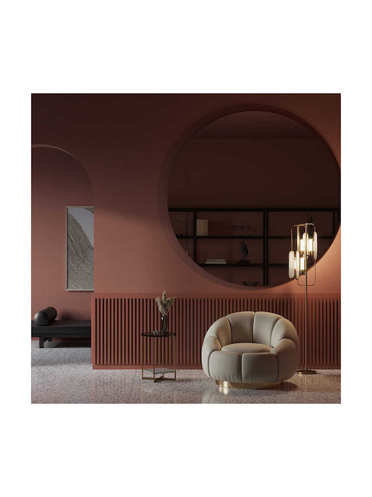 Maytoni Stehleuchte mit Fassung für Lampe G9 Gold