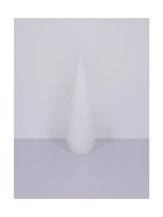 Globo Lighting Floor Lamp H120xW36cm. with Socket for Bulb E27 White