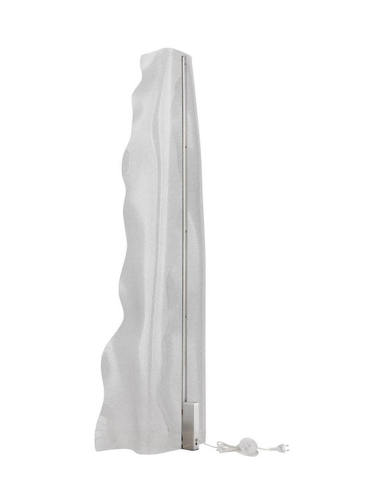 Globo Lighting LED Φωτιστικό Δαπέδου Υ150xΜ47εκ. με Ρυθμιζόμενο Λευκό Φως Ασημί