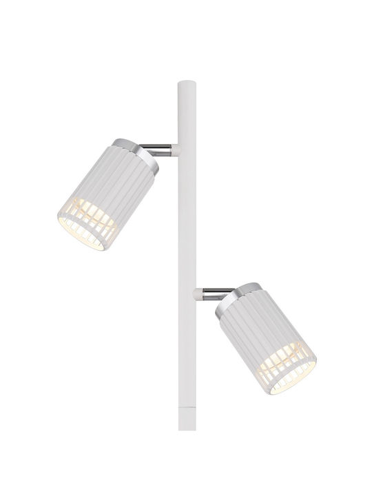 Globo Lighting Φωτιστικό Δαπέδου Υ158εκ. Λευκό