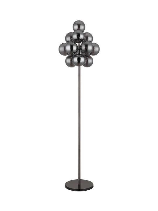 Globo Lighting Φωτιστικό Δαπέδου Υ160εκ. Μαύρο