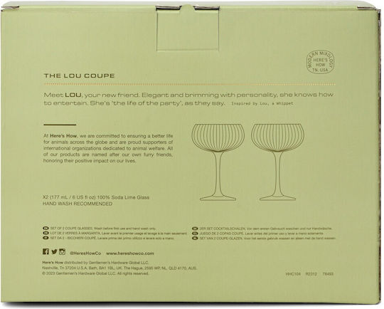 Here's How Set of Glasses White Wine / Cocktail/Drinking / Whiskey made of Glass in Pink Color Stemmed 177ml 2pcs