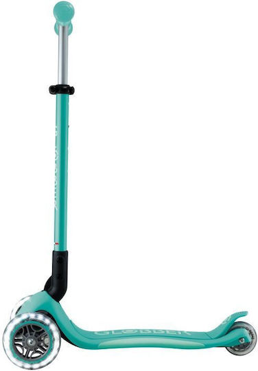 Globber Kids Scooter Foldable Elite 3-Wheel for 3+ Years Dark Mint
