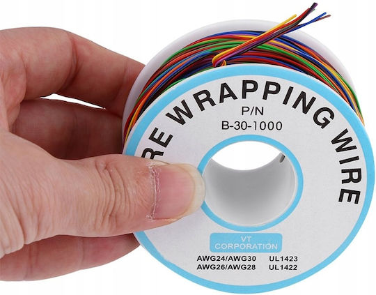 Kynar Typ Draht AWG 0,25mm Mehrfarbig 200m