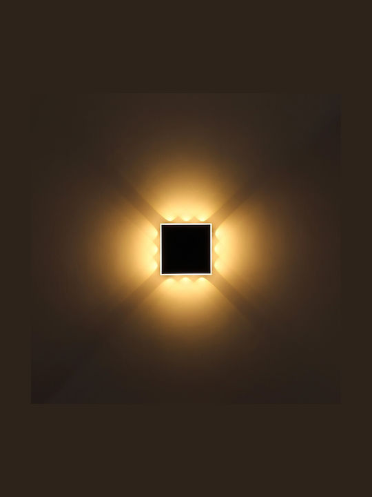 Globo Lighting LED Panel 12W mit Warmes Weiß Licht 3000K
